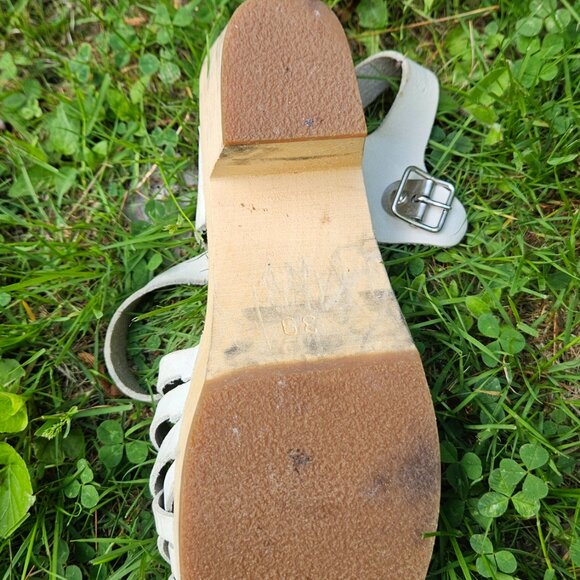 Swedish Hasbeens, Women's Clog Sandal, gently used - sz 39 - Picture 2 of 11